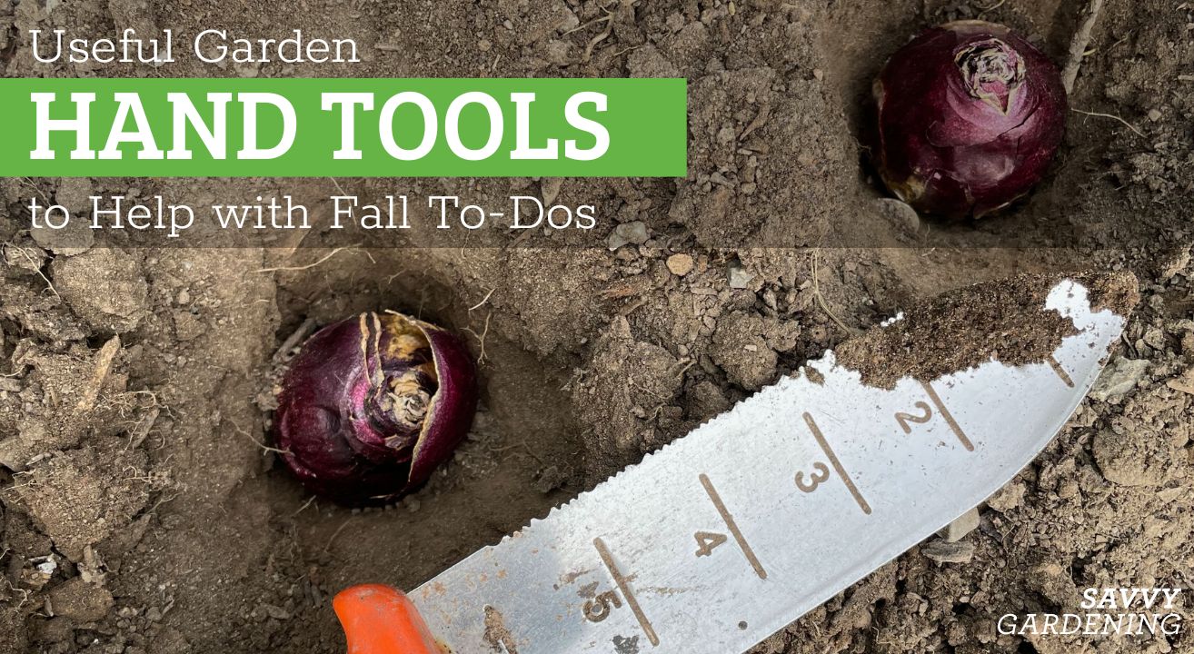 garden hand tools that are useful for autumn tasks