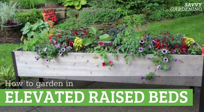 Elevated raised bed gardening made easy