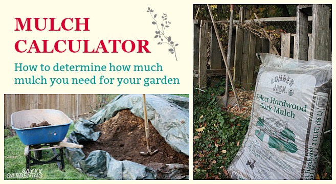 How much mulch do you need to buy for your garden?