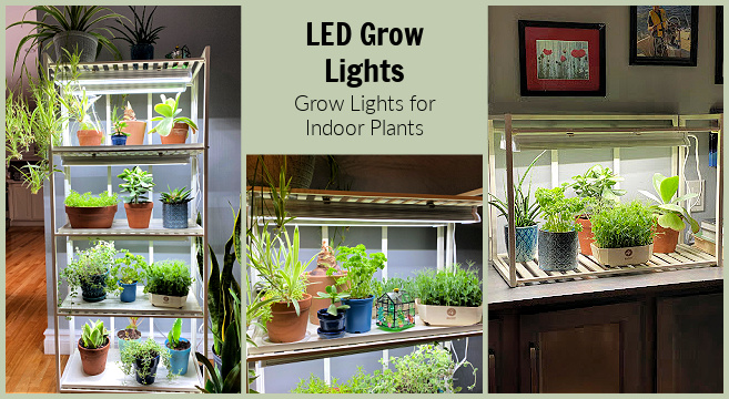Led Plant Lighting Garden Planting Full Spectrum Flower Growth Lights Good Heat 
